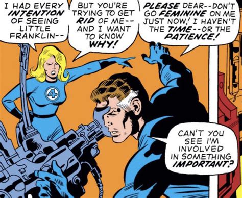 Ah class is reed sexism (Fantastic Four #107 art by John Buscema) : r ...
