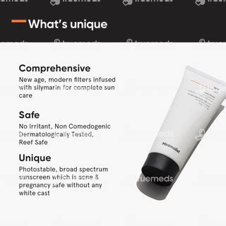 Minimalist Broad Spectrum Pa Spf 60 Silymarin Sunscreen 50 Gm - Uses ...