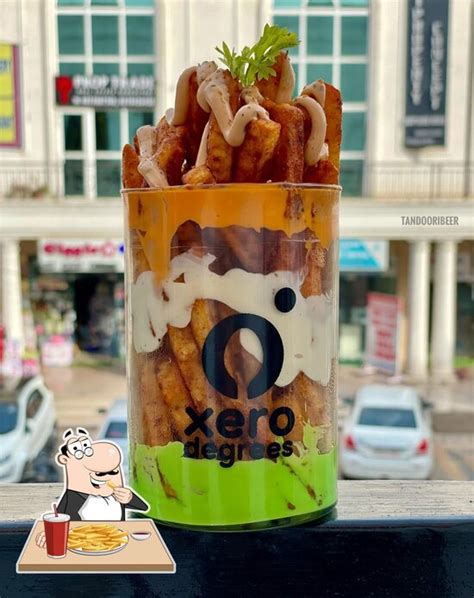 Menu at Xero Degrees, Faridabad, Unit No. CCF/38 & CCF/39