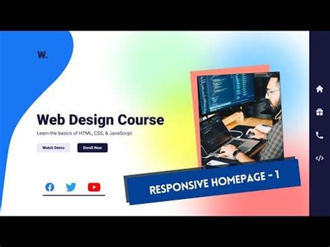 Responsive Homepage Using HTML and CSS 的图像结果