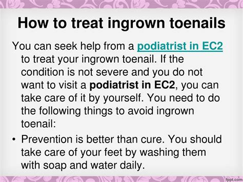 PPT - How to Get Rid of Ingrown Toenails PowerPoint Presentation, free ...