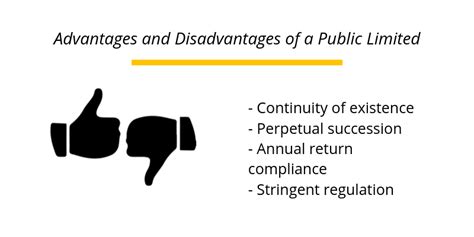 Advantages and Disadvantages of a Public Limited Company