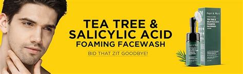ZM Zayn & Myza Tea Tree & Salicylic Acid Foaming Face Wash For Men ...