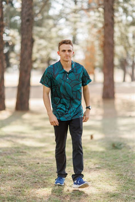 Emerald Forest Golf Shirt - Men - GOLF APPAREL