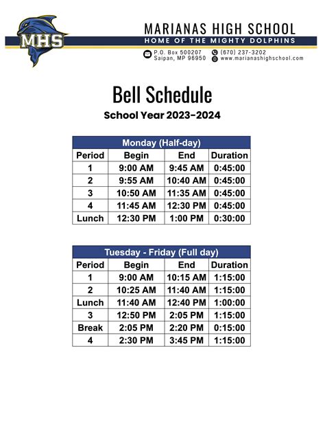 MARIANAS HIGH SCHOOL