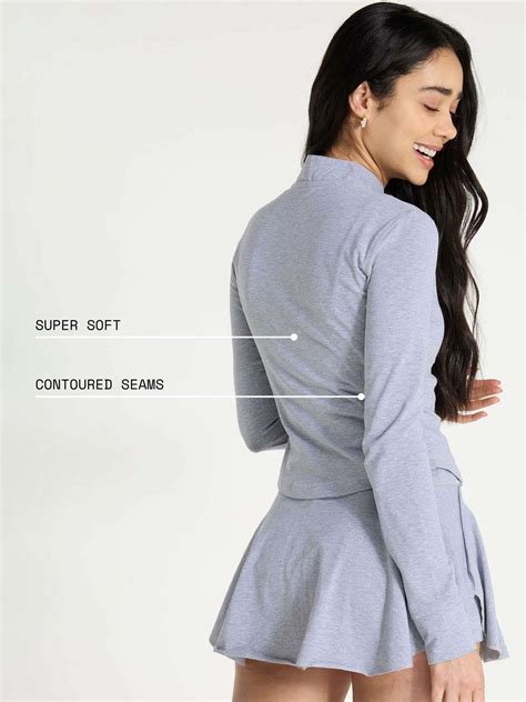 Buy Cava Athleisure Women Grey Cotton Recovery Full Sleeves Jacket Online