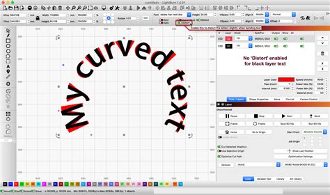 Image result for Lightburn Tutorial Curved Text