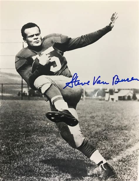 Steve Van Buren Autographed 8x10 Football Photo | Hollywood Collectibles