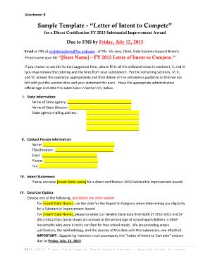 18 Printable Sample Letter Of Intent Forms and Templates - Fillable ...