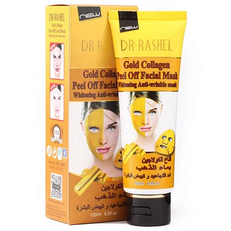 Buy DR.RASHEL Gold Collagen Peel Off Facial Mask Whitening... Online at ...