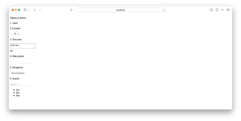 GitHub - stuymedova/alpinejs-examples: [DEMO] Getting to know Alpine.js