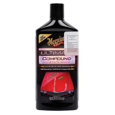 Meguiar's Ultimate Compound G17216 15.2 oz. (by CARMATE) : Amazon.in ...