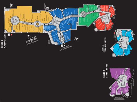 Caesars Palace Las Vegas Map