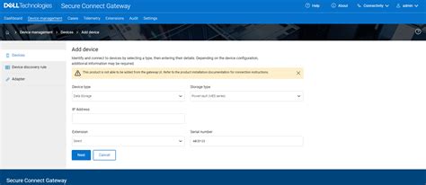 PowerVault ME5: How to configure SupportAssist to Connect via Gateway ...