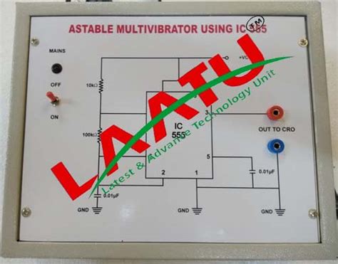 MULTIVIBRATOR KIT USING IC 555 - Paryag Scientific