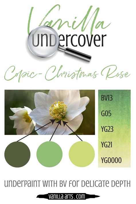 Copic Marker Underpaint: Blending Combinations for Realistic Color ...