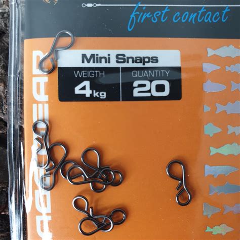 Savage Gear SG Mini Micro Snap 4kg 20 Stück Karbon Stahl NEW OVP | Der ...