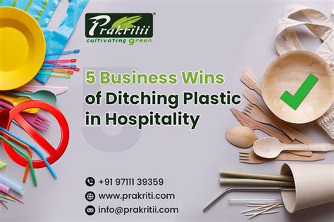 5 Business Wins of Ditching Plastic in Hospitality - Prakritii