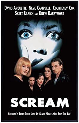 LT POSTER FatCat Wall Graphics Scream - 1996 Movie Poster, Unframed ...