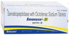 Emanzen D Tablet – Pain & Inflammation Relief | Buy Online