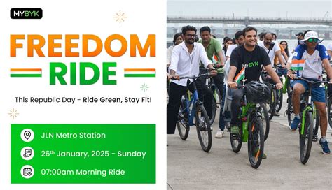Freedom Ride Kochi : Celebrate Republic Day the Eco-Friendly Way with ...