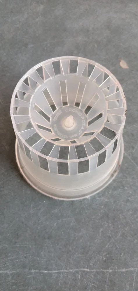Nursery Pot - Orchid Nursery Pot 3.8" Black Manufacturer from New Delhi