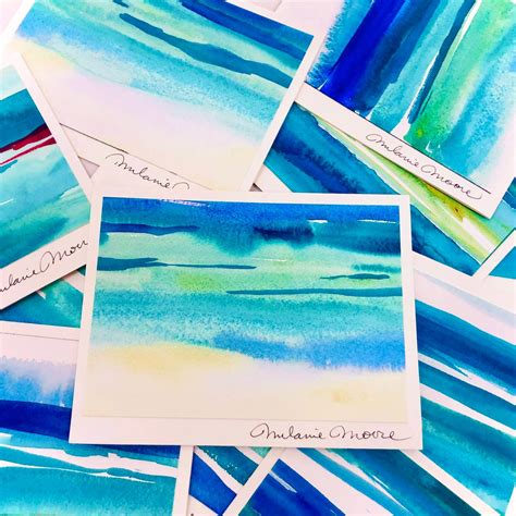 Sensational Watercolor Seascapes w/ Melanie Moore, Estelle Studio and ...