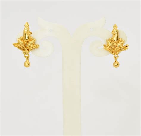 Sparrow Bird Drops - T11875 – Aiswarya Designer Jewellery