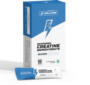 Wellcore Micronised Creatine Monohydrate |Lab Tested, Enhanced ...