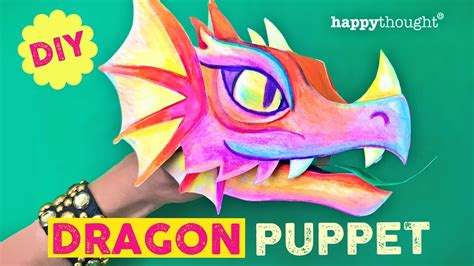 Image result for Paper Dragon Hand Puppet Tutorial