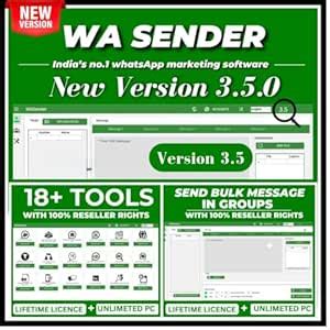 Wasender 3.5.0 |Bulk Marketing Software|Whatsapp Bulk Message Sender ...
