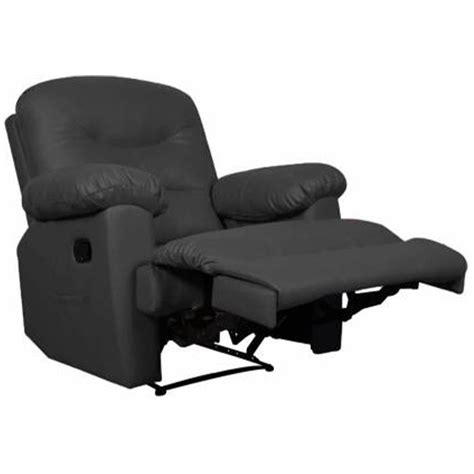 Matinee Recliner - Motorised Recliner with Leatherite Finish (Red/ Gre ...