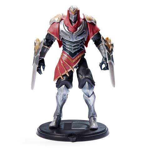 Buy League of Legends, 6-Inch Zed Collectible Figure w Premium Details ...