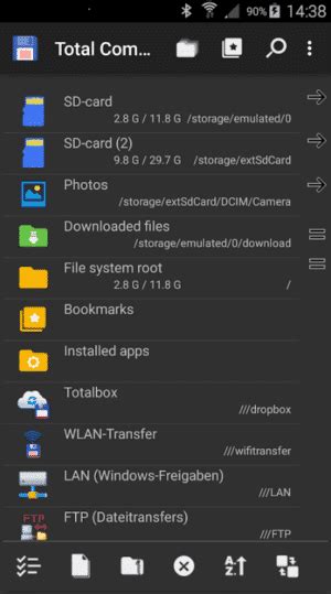 Image result for Black File Manager Android