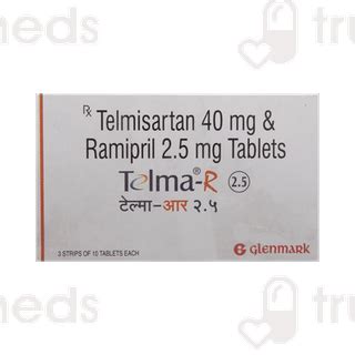 Telma R 40/2.5 MG | Order Telma R 40/2.5 MG Tablet Online at Truemeds