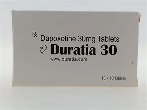 Erecrile Dysfunction - DURATIA DAPOXETINE TABLET Trader - Retailer from ...