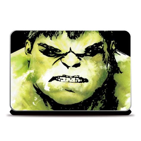 The Incredible Hulk Movie Comic Character Laptop Skin Artwork – PosterGully