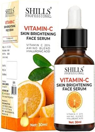 SHILLS PROFESSIONAL Vitamin-C Skin Brightening Face Serum 30 Ml ...