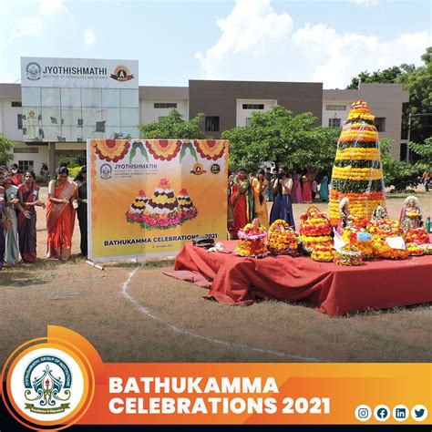 Bathukamma Celebrations 2021 - Best Engineering Colleges in Karimnagar ...