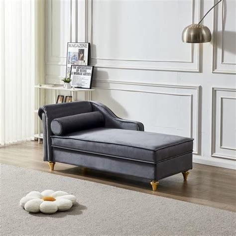MTK WOOD PLAZA,Modern Arm Chaise Recessed Arm Chaise Couch Bench ...