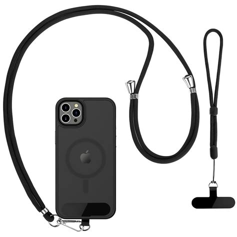 ZORBES® Phone Lanyard for Mobile, Adjustable Wrist and Neck Strap Set ...
