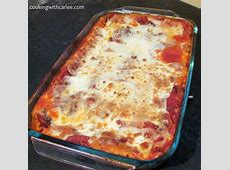 Cooking With Carlee: Maw Maw's American Lasagna