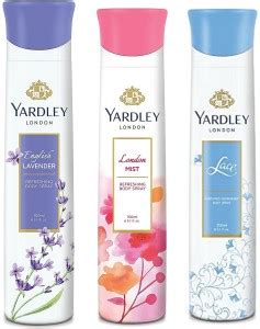 Yardley London English Lavender, London Mist and Lace 150ML Each (Pack ...