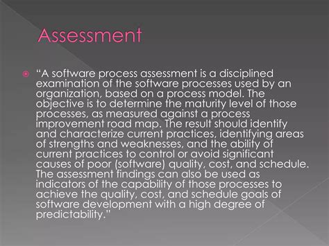 Image result for Process Assessment in Software Engineering