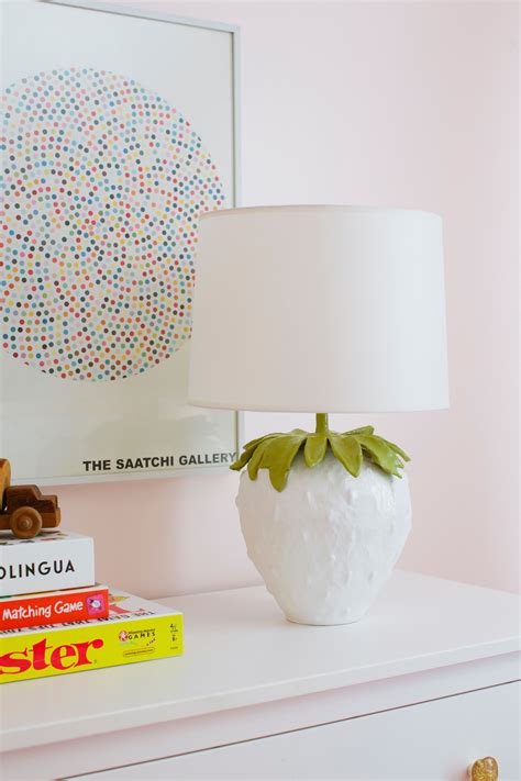 Strawberry Table Lamp | Funky lighting, Decor, Handmade lighting