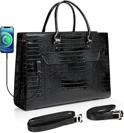 Buy Laptop Bag for Women, 17 Inch Laptop Tote Bag, Fashion Computer ...