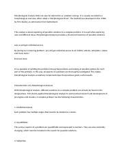 Image result for Morphological Analysis Problem Solving