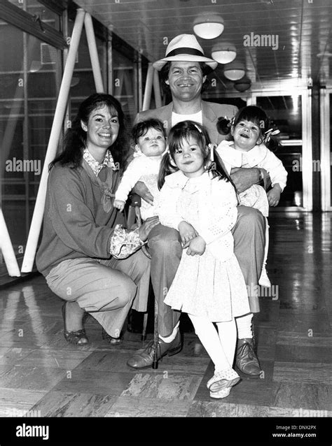 July 5, 1985 - THE MONKEES.Micky Dolenz with daughters Charlotte Dolenz ...
