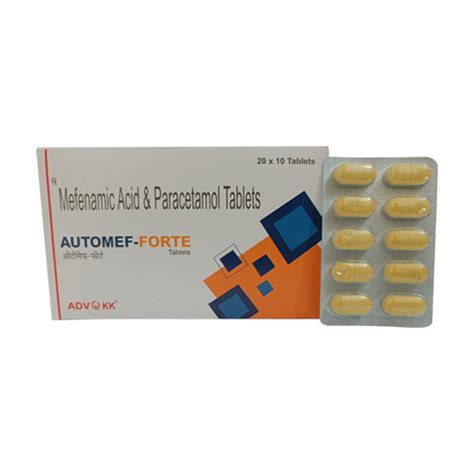 AUTOMEF-FORTE Tablets Advokk Pharmacia