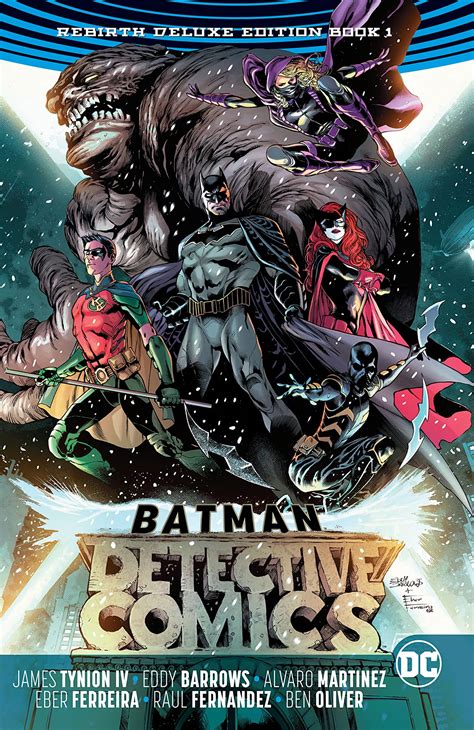 Detective Comics: The Rebirth Deluxe Edition, Book 1 by James Tynion IV ...